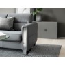 Stressless Fiona 3 Seater Sofa With Steel Arms Stressless Fiona 3 Seater Sofa With Steel Arms