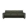 Stressless Fiona 3 Seater Sofa With Steel Arms Stressless Fiona 3 Seater Sofa With Steel Arms