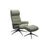 Stressless London Star Base Recliner Chair w Stool Stressless London Star Base Recliner Chair w Stool