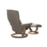 Stressless Mayfair Large Classic Chair & Stool Stressless Mayfair Large Classic Chair & Stool