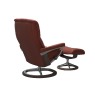 Stressless Mayfair Large Signature Base Chair & Stool Stressless Mayfair Large Signature Base Chair & Stool