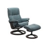 Stressless Mayfair Medium Signature Chair & Stool Stressless Mayfair Medium Signature Chair & Stool