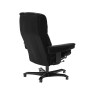 Stressless Mayfair Medium Leather Office Chair Paloma Black Stressless Mayfair Medium Leather Office Chair Paloma Black