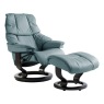 Stressless Reno Medium Chair and Stool Stressless Reno Medium Chair and Stool