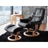 Stressless Reno Medium Chair and Stool Stressless Reno Medium Chair and Stool