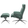 Stressless Tokyo Recliner Chair & Stool - Adjustable Headrest Stressless Tokyo Recliner Chair & Stool - Adjustable Headrest