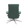 Stressless Tokyo Recliner Chair & Stool - Adjustable Headrest Stressless Tokyo Recliner Chair & Stool - Adjustable Headrest