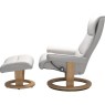 Stressless View Medium Chair & Stool Stressless View Medium Chair & Stool