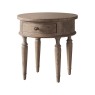 Wishland Round 1 Drawer Side Table Wishland Round 1 Drawer Side Table