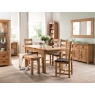 Hemingford Large Oak D-End Extending Table Hemingford Large Oak D-End Extending Table