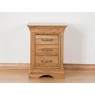 Padbury Oak 3 Drawer Bedside Padbury Oak 3 Drawer Bedside