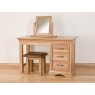 Padbury Oak Single Pedestal Dressing Table Padbury Oak Single Pedestal Dressing Table