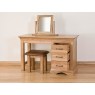 Padbury Oak Single Pedestal Dressing Table Padbury Oak Single Pedestal Dressing Table