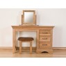 Padbury Oak Single Pedestal Dressing Table Padbury Oak Single Pedestal Dressing Table