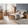 Padbury Oak 46 Double Sleigh Bed Frame Padbury Oak 46 Double Sleigh Bed Frame