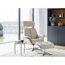 G Plan Ergoform Lund Chair and Stool - Upholstered Sides G Plan Ergoform Lund Chair and Stool - Upholstered Sides