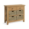 Brenton Dining Console Table With Basket