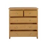 Charlston Bedroom 2 + 3 Drawer Chest Charlston Bedroom 2 + 3 Drawer Chest