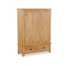 Fairfax Compact Bedroom Oak Triple Wardrobe Fairfax Compact Bedroom Oak Triple Wardrobe