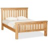 Fairfax Bedroom Oak 46 Double Slatted Bedframe Fairfax Bedroom Oak 46 Double Slatted Bedframe