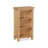 Fairfax Compact Oak Low Narrow Bookcase