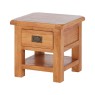 Fairfax Oak Lamp Table with Drawer