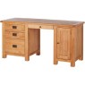 Fairfax Oak Double Desk