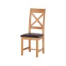 Fairfax Oak Cross Back Chair