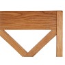 Fairfax Oak Cross Back Chair - Wooden Seat Fairfax Oak Cross Back Chair - Wooden Seat