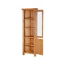 Fairfax Oak Corner Display Cabinet Fairfax Oak Corner Display Cabinet