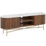 Crosby Walnut Dining Large Media Stand