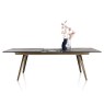 Habufa City 190cm Extending Industrial Dining Table Habufa City 190cm Extending Industrial Dining Table