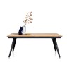 Habufa City 160cm Extending Industrial Dining Table