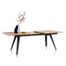 Habufa City 160cm Extending Industrial Dining Table Habufa City 160cm Extending Industrial Dining Table