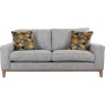 Charlotte Fabric 3 Seater Sofa