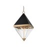 Coltrane Aged Brass 8 Light Pendant