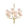 Juniper Gold 6 Light Chandelier