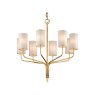 Juniper Gold 8 Light Chandelier