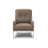 Natuzzi Editions Amicizia Armchair With Metal Feet Natuzzi Editions Amicizia Armchair With Metal Feet