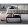 Natuzzi Editions Hydra Square Coffee Table - Smoked Oak Natuzzi Editions Hydra Square Coffee Table - Smoked Oak