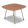 Natuzzi Editions Low Square Coffee Table - Blonde Ash