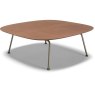 Natuzzi Editions Low Square Central Coffee Table - Blonde Ash Natuzzi Editions Low Square Central Coffee Table - Blonde Ash