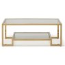 Carmelo Gold Coffee Table