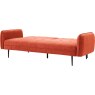 Franco 3 Seater Orange Sofa Bed Franco 3 Seater Orange Sofa Bed