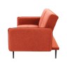 Franco 3 Seater Orange Sofa Bed Franco 3 Seater Orange Sofa Bed