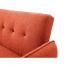 Franco 3 Seater Orange Sofa Bed Franco 3 Seater Orange Sofa Bed