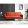 Franco 3 Seater Orange Sofa Bed Franco 3 Seater Orange Sofa Bed