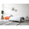 Marcello 3 Seater Orange Sofa Bed Marcello 3 Seater Orange Sofa Bed