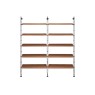 Adam Wood by Philippe Starck 10 Shelf Bookcase Dark Wood