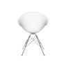 Eros by Philippe Starck Glossy White Armchair Eros by Philippe Starck Glossy White Armchair